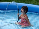 Lilly filling the Pool
