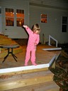 Lilly Spreading Reindeer Food