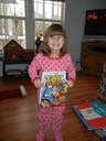 Lilly with Jessie Toy