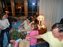 Emily Opening while others look