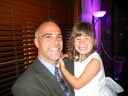 Lilly and Daddy at the Wedding
