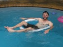 Kevin relaxing