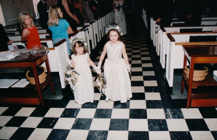 Flower Girls Leaving