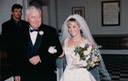 Lori and Her Dad at Church