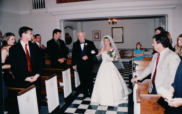 Lori and Her Dad Walking