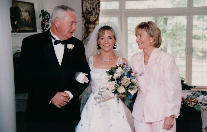 Lori and Her Parents at House