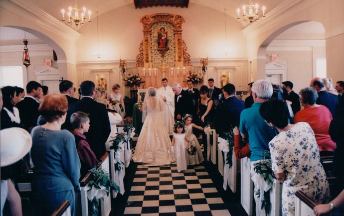 Lori at the end of the Aisle