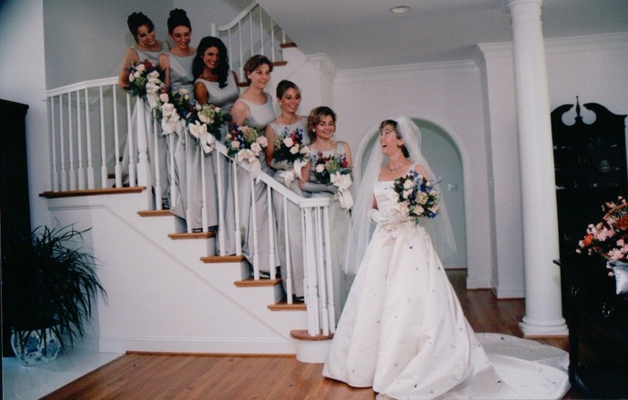 Lori Laughing with Girls