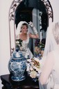 Lori Looking in Mirror