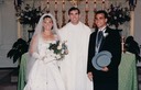 Lori Matt and Father Jim