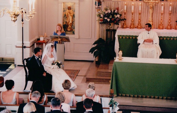 Sitting at Mass